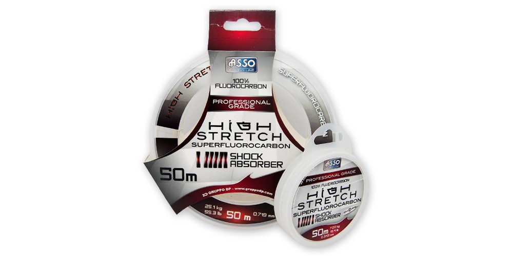 Superfluorocarbon High Stretch, lines for deep sea trolling